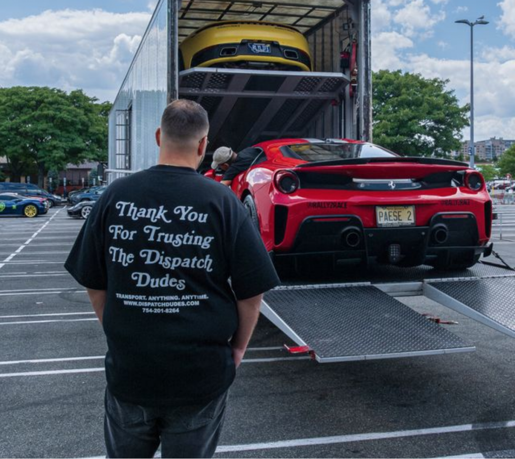 Dispatch Dudes shipping a Ferrari in Arizona.